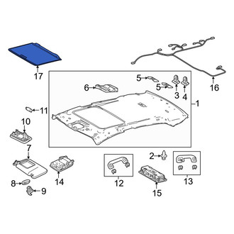 Toyota OE - Sunroof Cover
