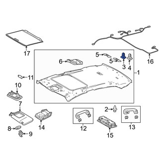 Toyota OE - Headliner Clip