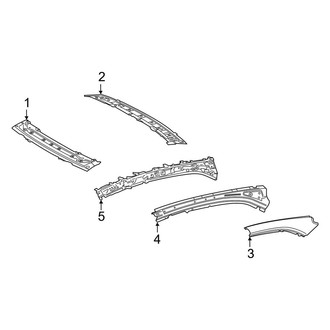 Toyota OE - Roof & Components (With Panoramic), (Gas)