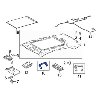 Toyota OE - Front Interior Grab Bar