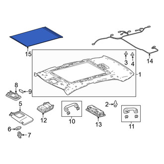 Toyota OE - Sunroof Cover