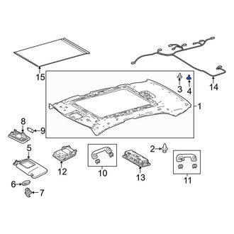 Toyota OE - Headliner Clip