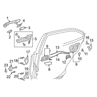 Toyota OE - Front Inner Interior Door Handle Grommet