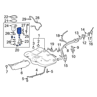 Toyota OE - Fuel Pump and Sender Assembly