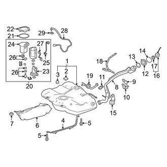Toyota OE - Fuel System Components (Japan Built)
