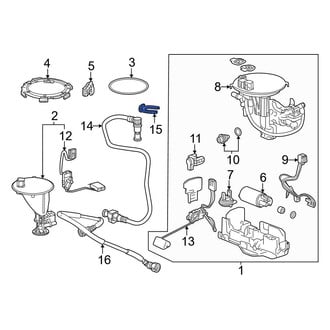 Toyota OE - Fuel Line Retainer