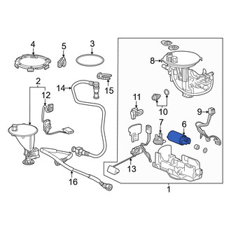 Toyota OE - Fuel Pump and Strainer Set