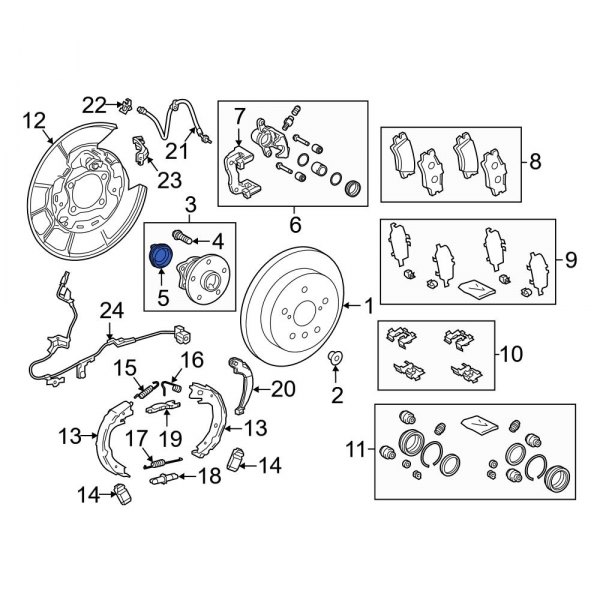 ABS Wheel Speed Sensor