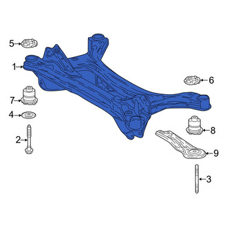 Toyota OE - Rear Suspension Subframe Crossmember
