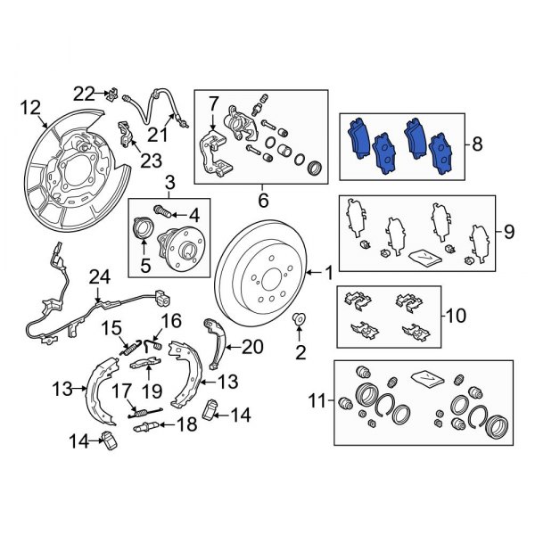 Disc Brake Pad Set