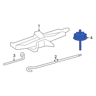 Toyota OE - Spare Tire Stud
