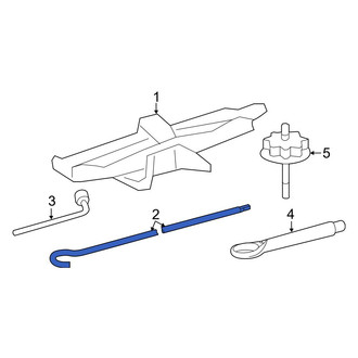 Toyota OE - Floor Jack Handle