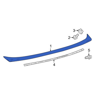 Toyota OE - Rear Spoiler