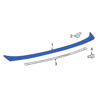 Toyota OE - Rear Spoiler
