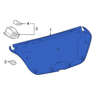 Toyota OE - Rear Deck Lid Trim