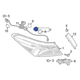 Toyota OE - Rear Tail Light Bulb