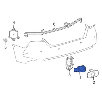 Toyota OE - Front Outer Parking Aid Sensor