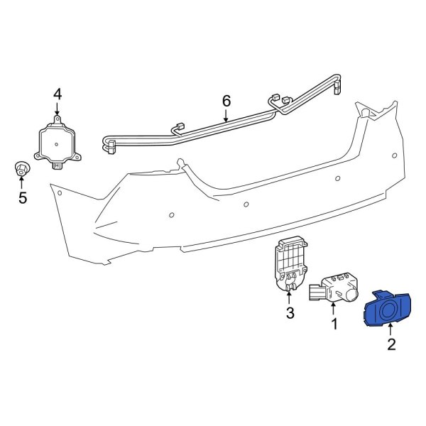 Parking Aid Sensor Housing