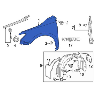 Toyota OE - Front Left Fender