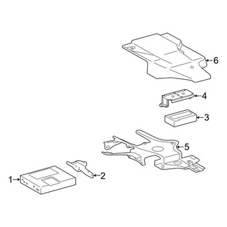 Toyota OE - Electrical - Communication System Components (Safety Connect), (FULL HYBRID EV-GAS (FHEV))