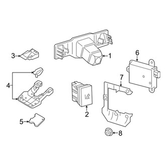 Toyota OE - Electrical Components (Blind Spot Monitor Components), (FULL HYBRID EV-GAS (FHEV))