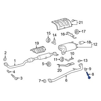 Toyota OE - Rear Exhaust Bolt
