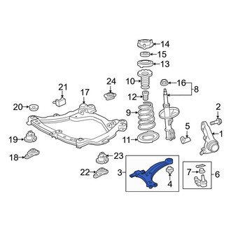 Toyota OE - Front Right Suspension Control Arm