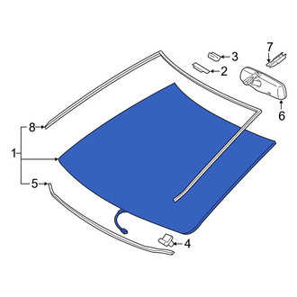 Toyota OE - Front Windshield