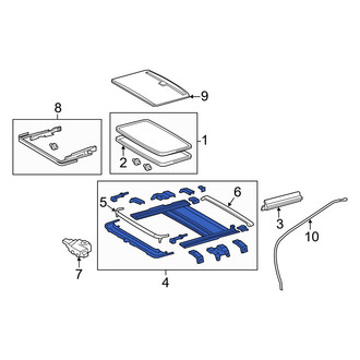Toyota OE - Sunroof Frame