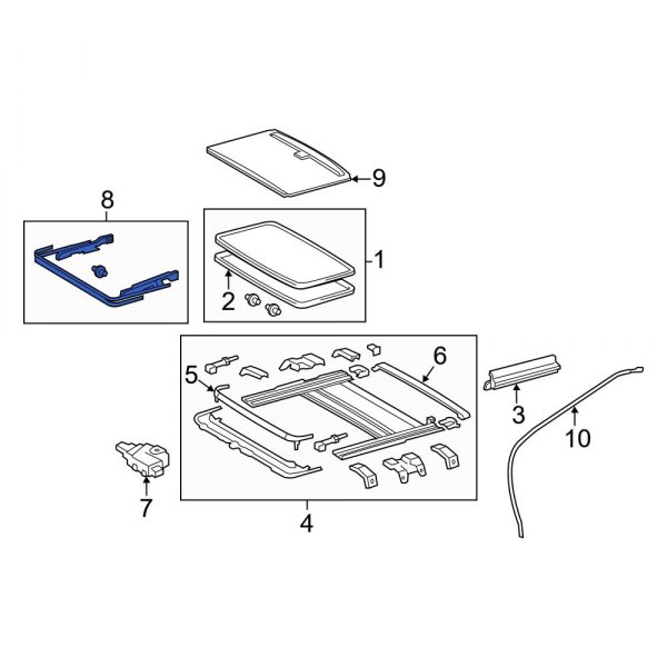 Sunroof Cable