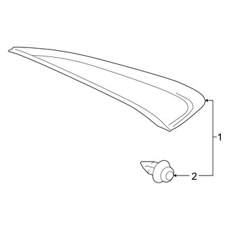 Toyota OE - Quarter Panel - Exterior Trim (FULL HYBRID EV-GAS (FHEV))