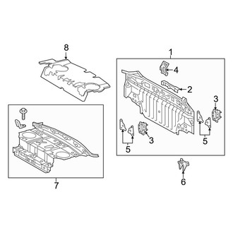 Toyota OE - Rear Body & Floor - Rear Body (Hybrid LE / Hybrid SE / Hybrid XLE)
