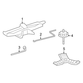 Toyota OE - Rear Body & Floor - Jack & Components (FULL HYBRID EV-GAS (FHEV))