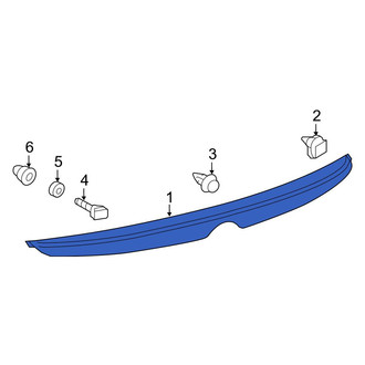 Toyota OE - Rear Spoiler