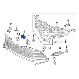 Toyota OE - Rear Parking Aid Sensor