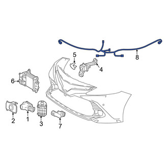 Toyota OE - Front Parking Aid System Wiring Harness