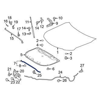 Toyota OE - Front Hood Seal