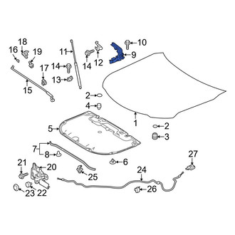 Toyota OE - Front Left Hood Hinge