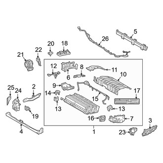 Toyota OE - Electrical - Battery (High Voltage Nickle Metal)