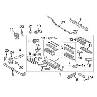 Toyota OE - Electrical - Battery (High Voltage Lithium-Ion), (FULL HYBRID EV-GAS (FHEV))
