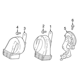 Toyota OE - Electrical - Horn