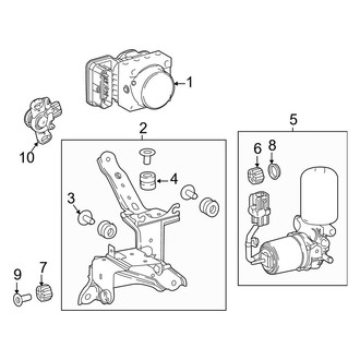 Toyota OE - Electrical - ABS Components (Hybrid LE / Hybrid SE / Hybrid XLE)