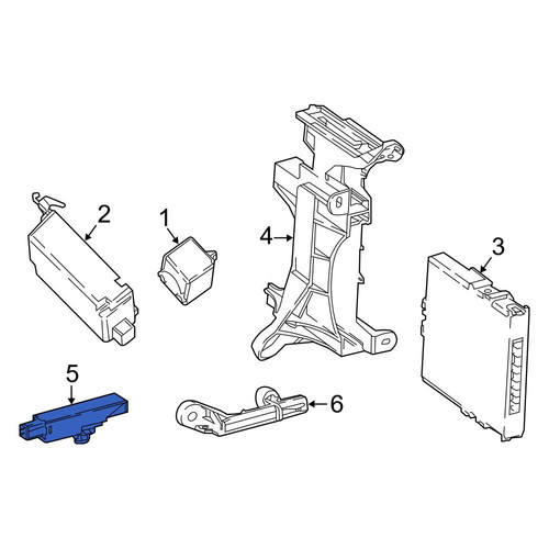 Toyota OE 899A006030 - Keyless Entry Antenna