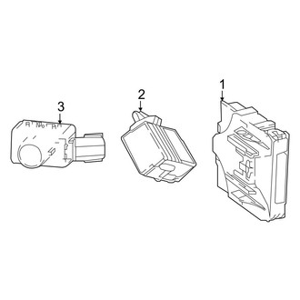 Toyota OE - Electrical Components (Park Assistant)