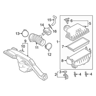 Toyota OE - Engine / Transaxle - Air Intake