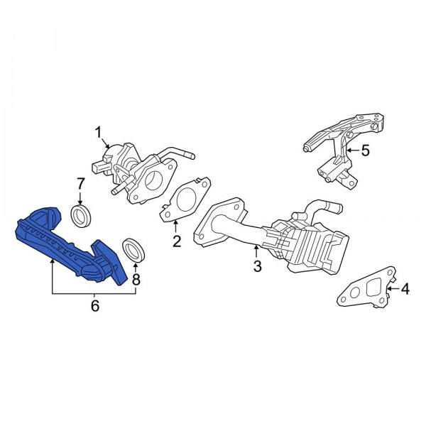 Exhaust Gas Recirculation (EGR) Tube