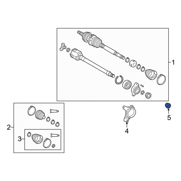 CV Axle Shaft Seal