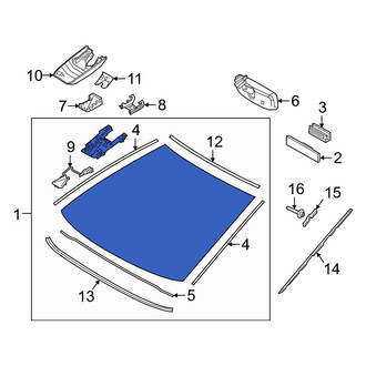 Toyota OE - Front Windshield