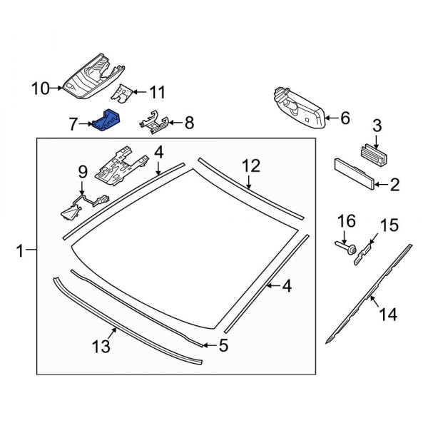 Lane Departure System Camera