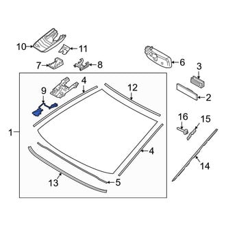Toyota OE - Front Lane Departure System Camera Connector